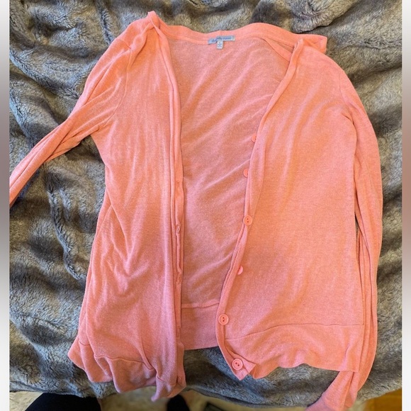 Charlotte Russe Light Pink Cardigan - Picture 3 of 3